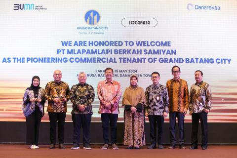 MANDIRI, BSI, & LOCARASA  AS PIONEER COMMERCIAL TENANTS OF GRAND BATANG CITY