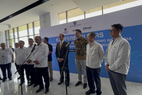 PT KCC Glass Indonesia and PT Wavin Manufacturing Indonesia Inaugurate Factories at KITB