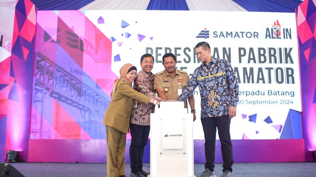 PT Samator Indo Gas Inaugurates Its Largest Facility at Kawasan Industri Terpadu Batang Local Gas Company Set to Expand National and Global Reach