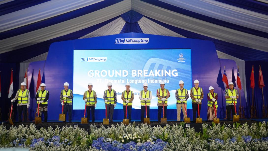 Groundbreaking PT Elecmetal Longteng